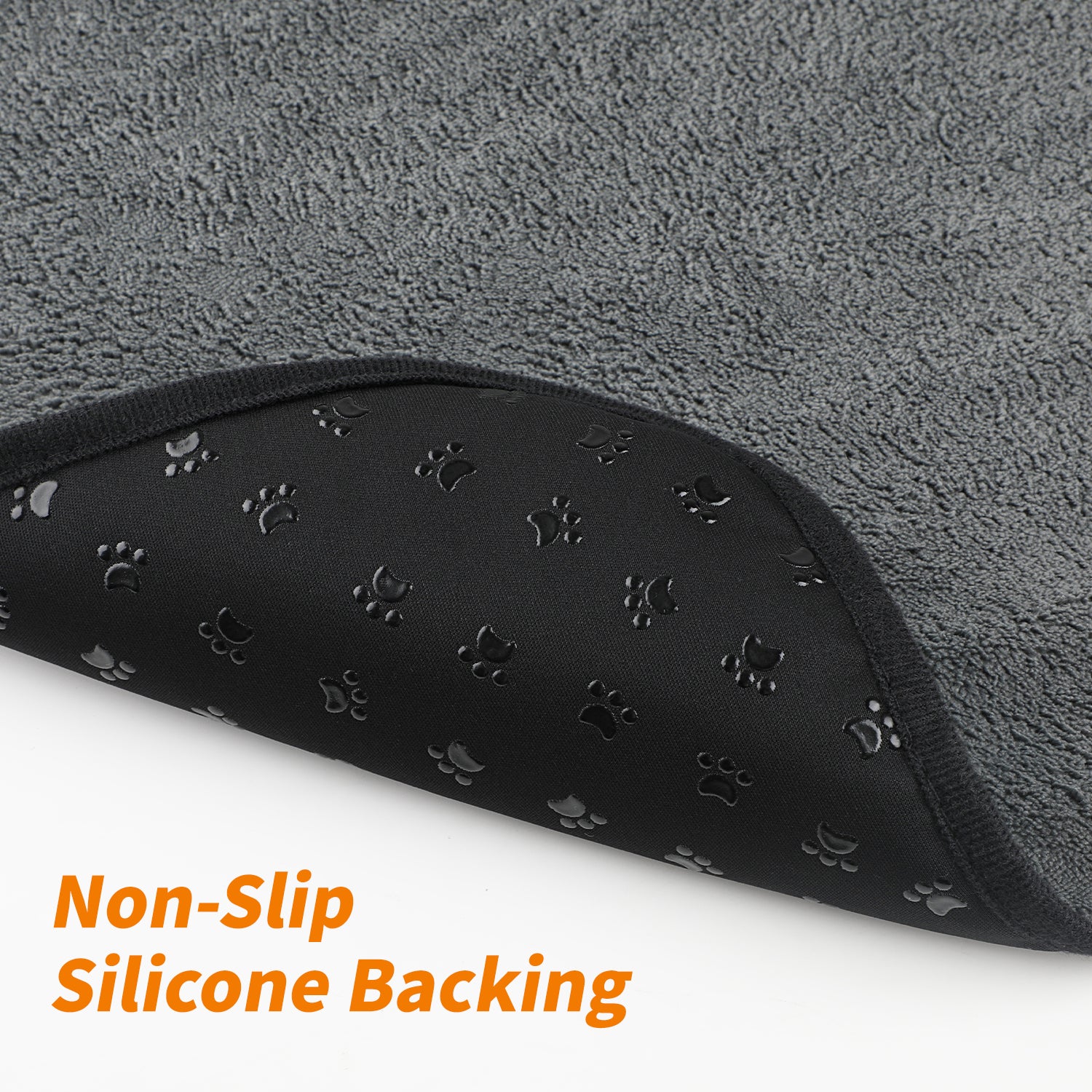 2 Packs Reusable Dog Mat for Floor, Non-Slip Washable Pee Pads for Puppy