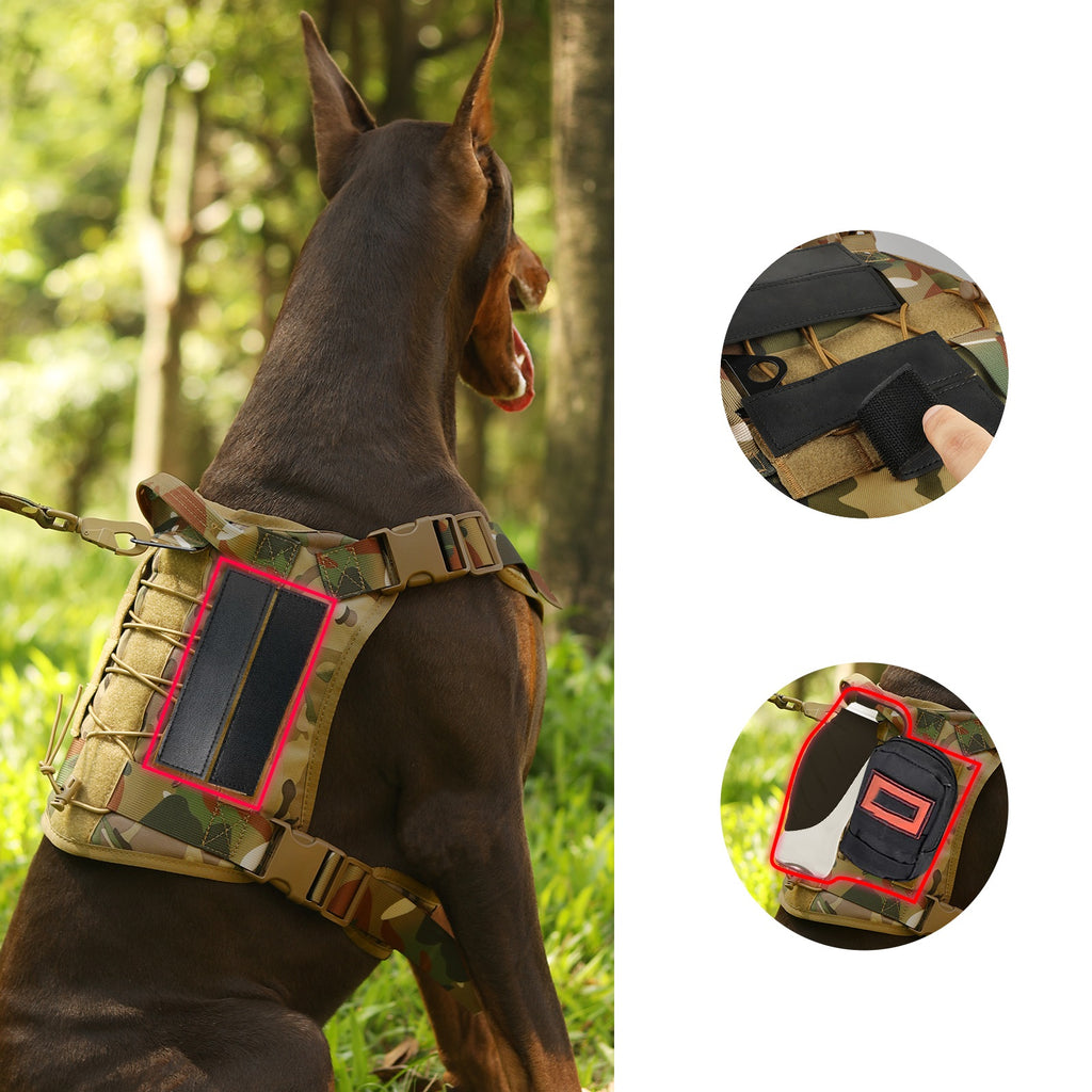 Charkool Dog Harness, No Pull Dog Harness for Large Dogs, Heavy Duty Pet Harness with Handle, Adjustable Easy on Pet Harness for Running Walking